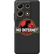 Черный чехол BoxFace Infinix Note 30 4G No Internet