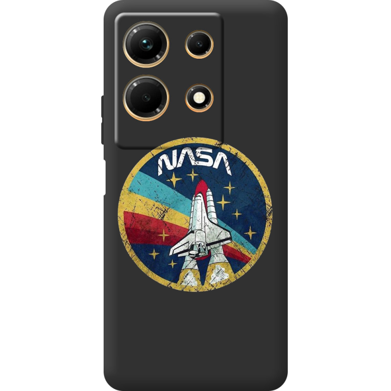 Черный чехол BoxFace Infinix Note 30 4G NASA