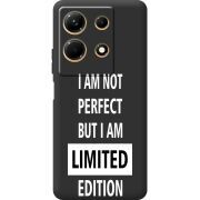 Черный чехол BoxFace Infinix Note 30 4G Limited Edition