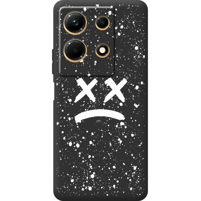 Черный чехол BoxFace Infinix Note 30 4G Sad Way