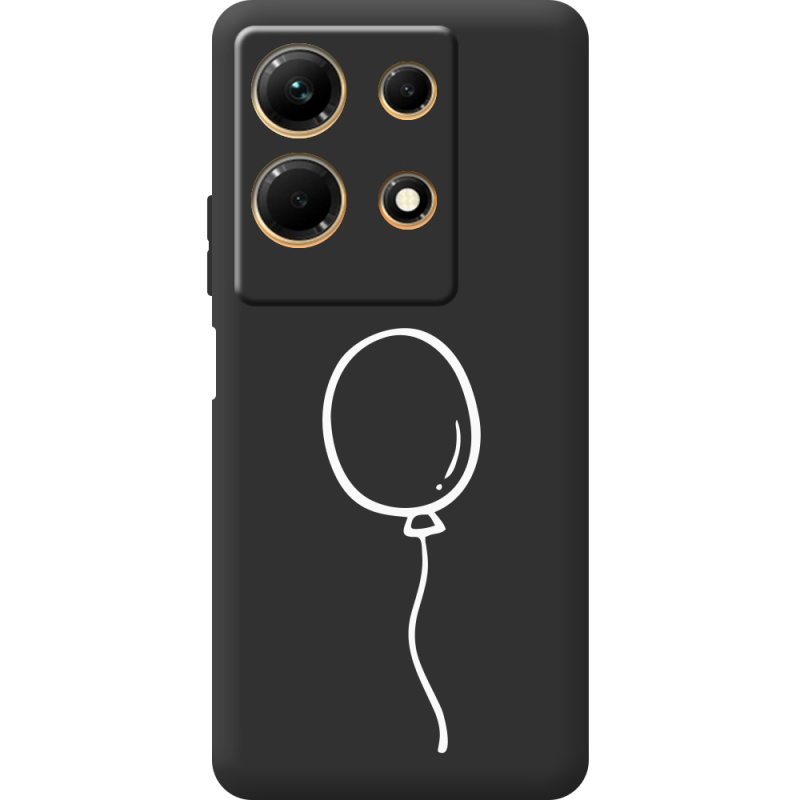 Черный чехол BoxFace Infinix Note 30 4G Balloon