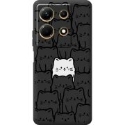 Черный чехол BoxFace Infinix Note 30 4G 