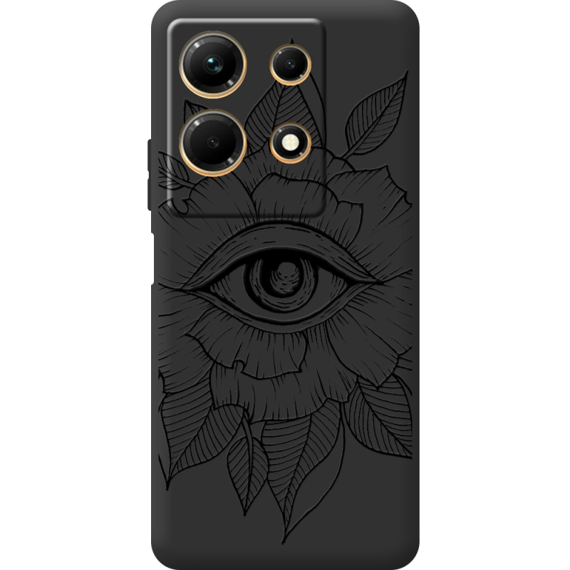 Черный чехол BoxFace Infinix Note 30 4G Eye