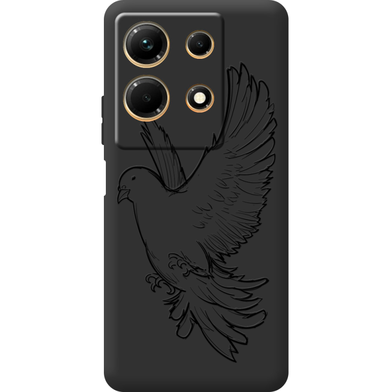 Черный чехол BoxFace Infinix Note 30 4G Dove