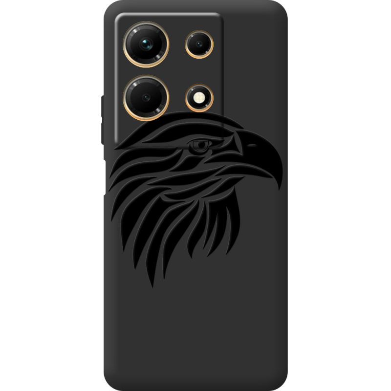 Черный чехол BoxFace Infinix Note 30 4G Eagle