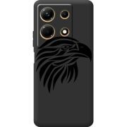 Черный чехол BoxFace Infinix Note 30 4G Eagle