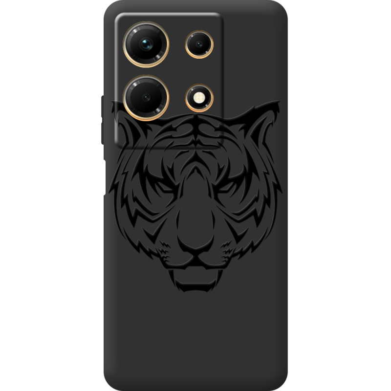 Черный чехол BoxFace Infinix Note 30 4G Tiger
