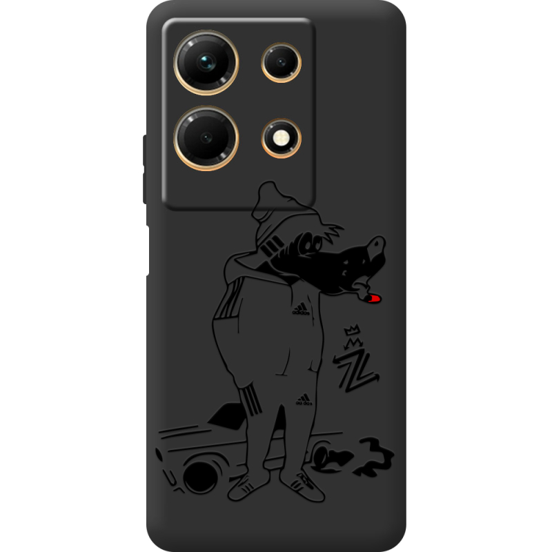 Черный чехол BoxFace Infinix Note 30 4G 