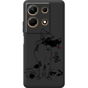 Черный чехол BoxFace Infinix Note 30 4G 