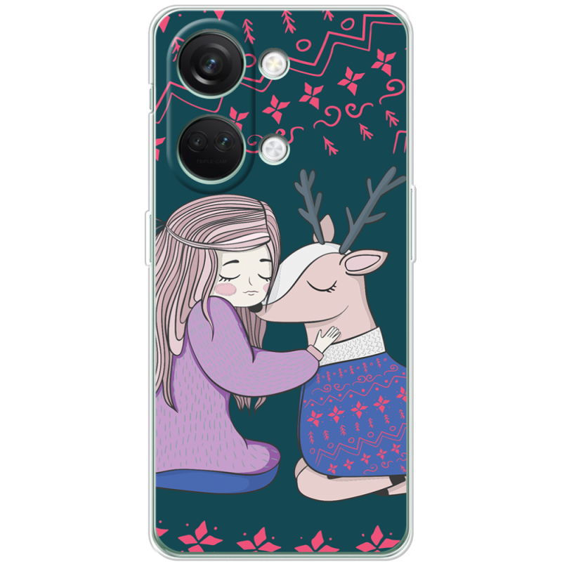 Чехол BoxFace OnePlus Nord 3 5G Girl and deer