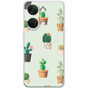 Чехол BoxFace OnePlus Nord 3 5G L-green Cacti