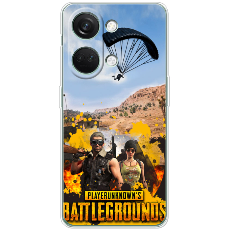 Чехол BoxFace OnePlus Nord 3 5G Pubg parachute