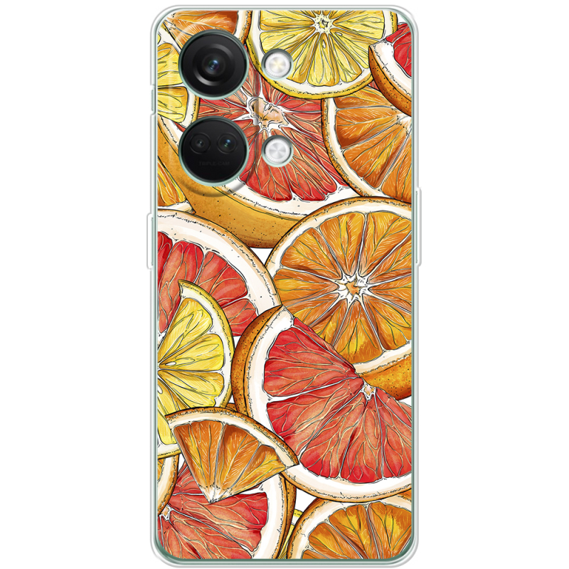 Чехол BoxFace OnePlus Nord 3 5G Citrus Pattern