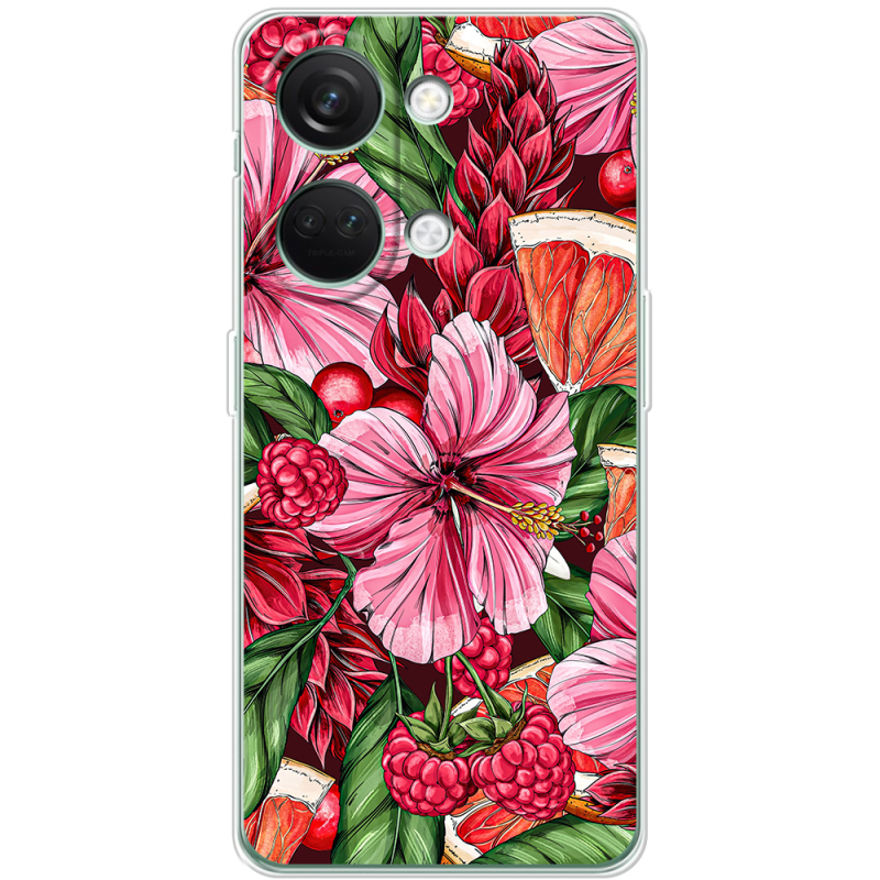 Чехол BoxFace OnePlus Nord 3 5G Tropical Flowers