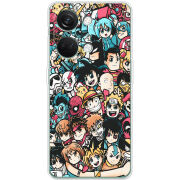 Чехол BoxFace OnePlus Nord 3 5G Anime Stickers