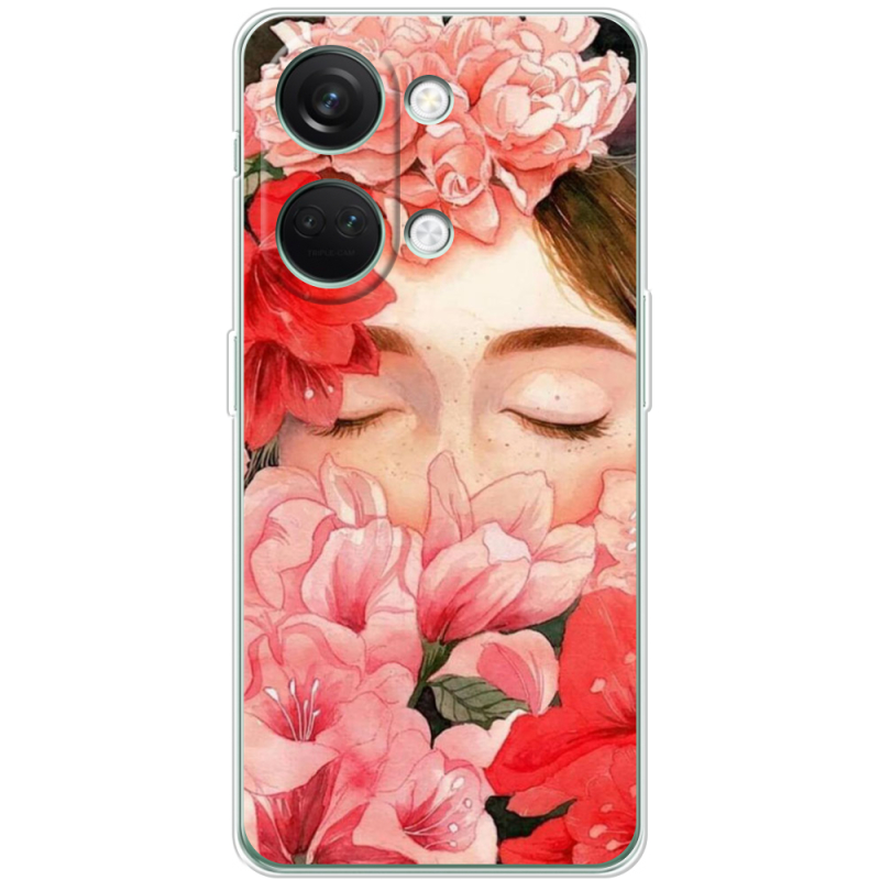 Чехол BoxFace OnePlus Nord 3 5G Girl in Flowers