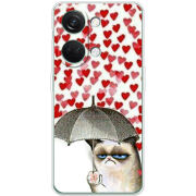 Чехол BoxFace OnePlus Nord 3 5G Raining Hearts