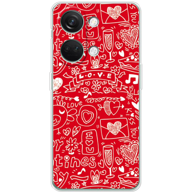 Чехол BoxFace OnePlus Nord 3 5G Happy Valentines