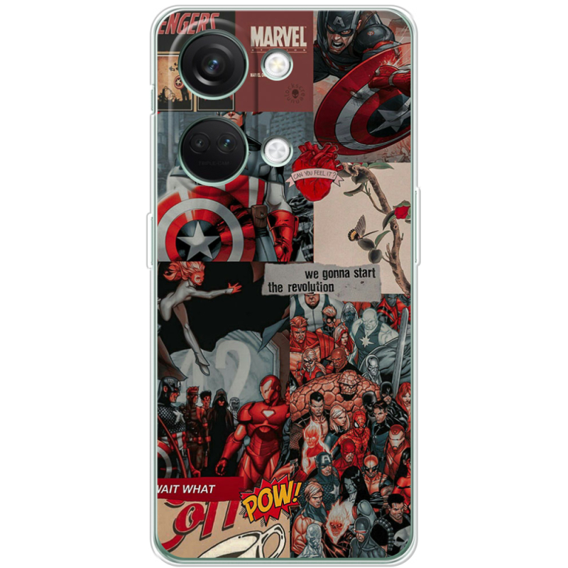 Чехол BoxFace OnePlus Nord 3 5G Marvel Avengers