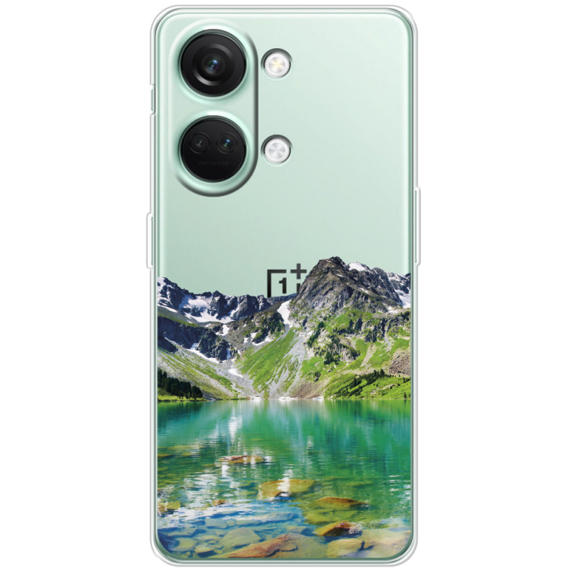 Прозрачный чехол BoxFace OnePlus Nord 3 5G Green Mountain