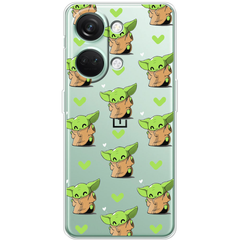 Прозрачный чехол BoxFace OnePlus Nord 3 5G Pattern Baby Yoda