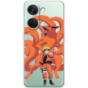 Прозрачный чехол BoxFace OnePlus Nord 3 5G Naruto and Kurama