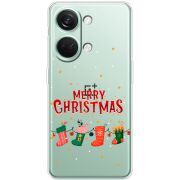 Прозрачный чехол BoxFace OnePlus Nord 3 5G Merry Christmas