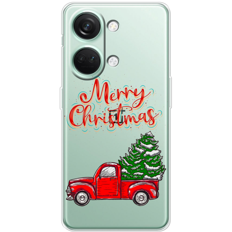 Прозрачный чехол BoxFace OnePlus Nord 3 5G Holiday Car