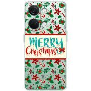 Прозрачный чехол BoxFace OnePlus Nord 3 5G Vintage Christmas Pattern