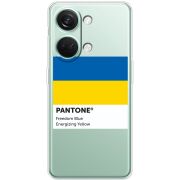 Прозрачный чехол BoxFace OnePlus Nord 3 5G Pantone вільний синій