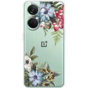 Прозрачный чехол BoxFace OnePlus Nord 3 5G Floral