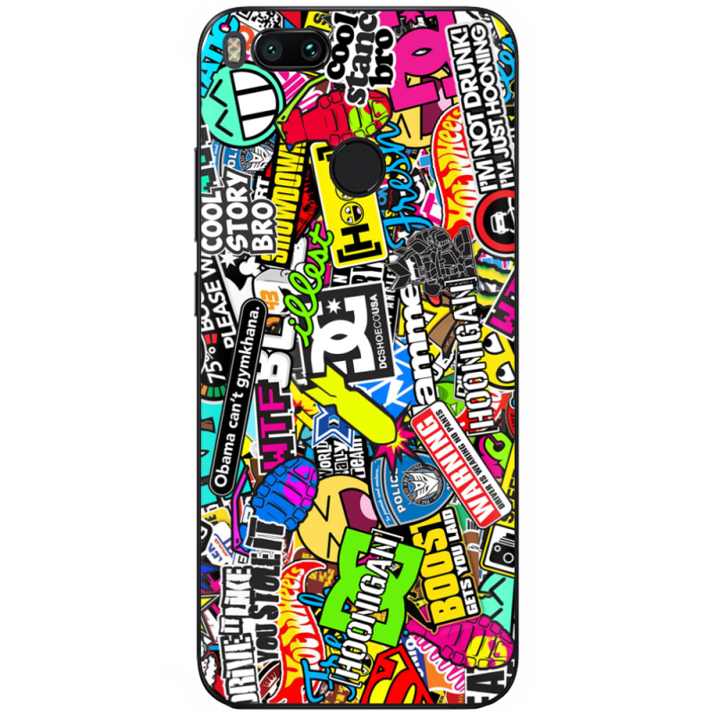 Чехол Uprint Xiaomi Mi5X / Mi A1 Multicolored Inscriptions