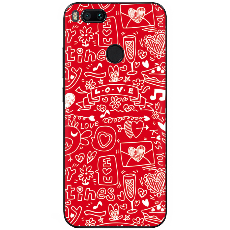 Чехол Uprint Xiaomi Mi5X / Mi A1 Happy Valentines