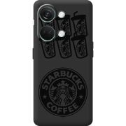 Черный чехол BoxFace OnePlus Nord 3 5G Black Coffee