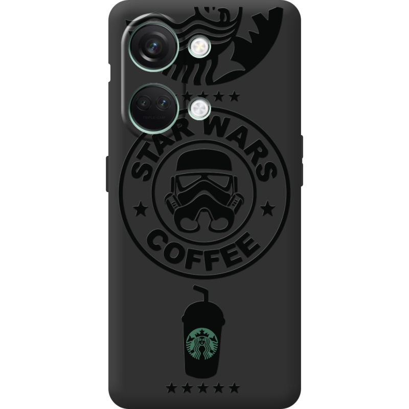 Черный чехол BoxFace OnePlus Nord 3 5G Dark Coffee