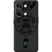 Черный чехол BoxFace OnePlus Nord 3 5G Dark Coffee