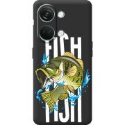 Черный чехол BoxFace OnePlus Nord 3 5G Fish