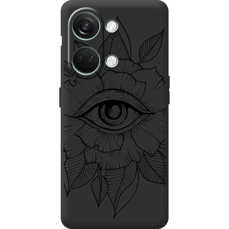 Черный чехол BoxFace OnePlus Nord 3 5G Eye