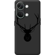 Черный чехол BoxFace OnePlus Nord 3 5G Deer