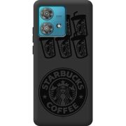 Черный чехол BoxFace Motorola Edge 40 Neo Black Coffee