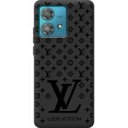 Черный чехол BoxFace Motorola Edge 40 Neo LV Style