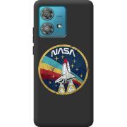 Черный чехол BoxFace Motorola Edge 40 Neo NASA