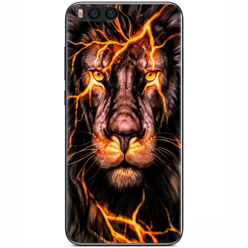 Чехол Uprint Xiaomi Mi Note 3 Fire Lion