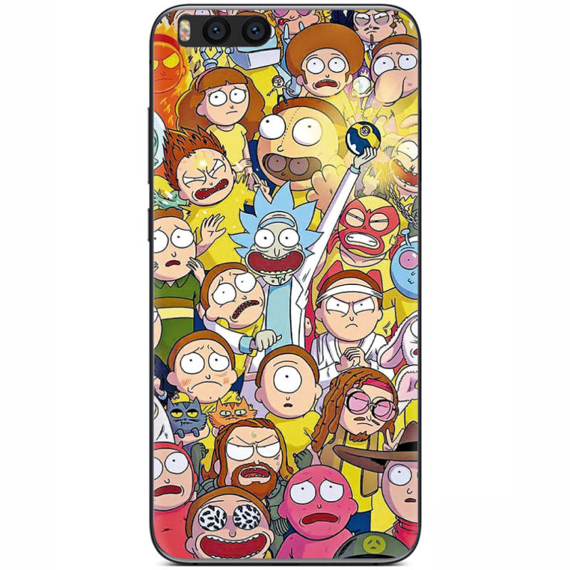 Чехол Uprint Xiaomi Mi Note 3 Rick and Morty