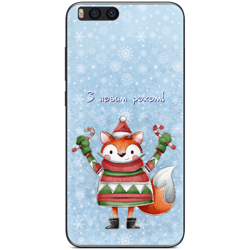 Чехол Uprint Xiaomi Mi Note 3 Fox З новим роком!