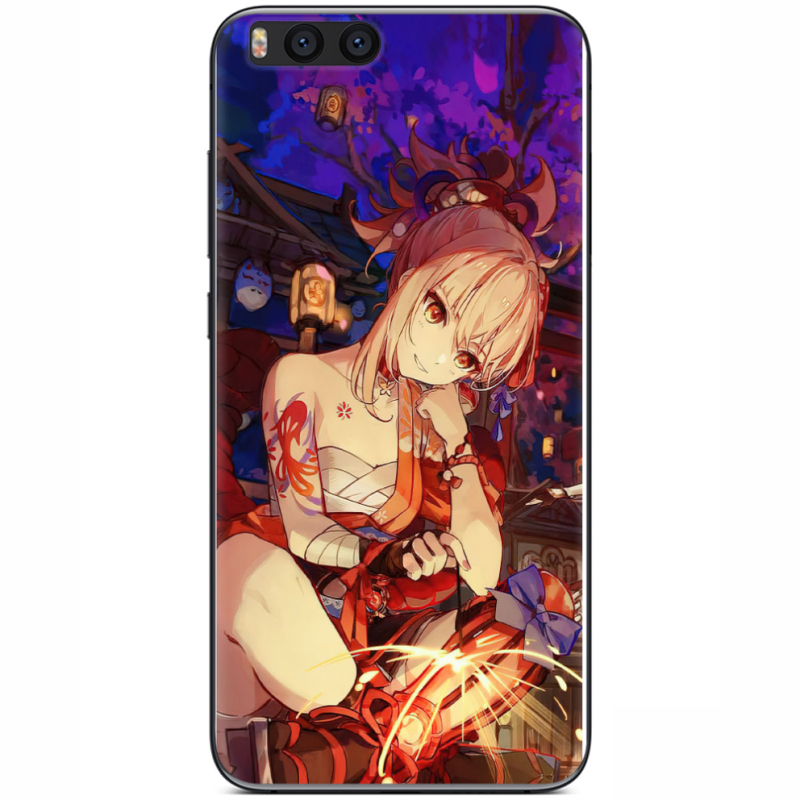 Чехол Uprint Xiaomi Mi Note 3 Genshin Ёимия с огоньком