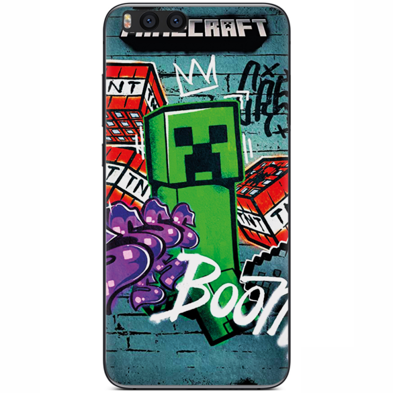 Чехол Uprint Xiaomi Mi Note 3 Minecraft Graffiti