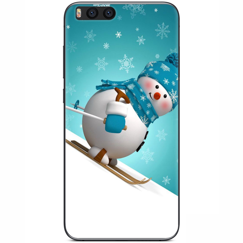 Чехол Uprint Xiaomi Mi Note 3 Skier Snowman