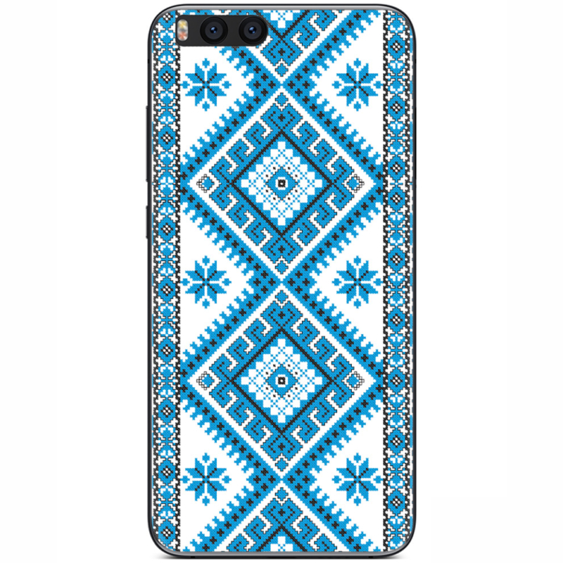 Чехол Uprint Xiaomi Mi Note 3 Блакитний Орнамент