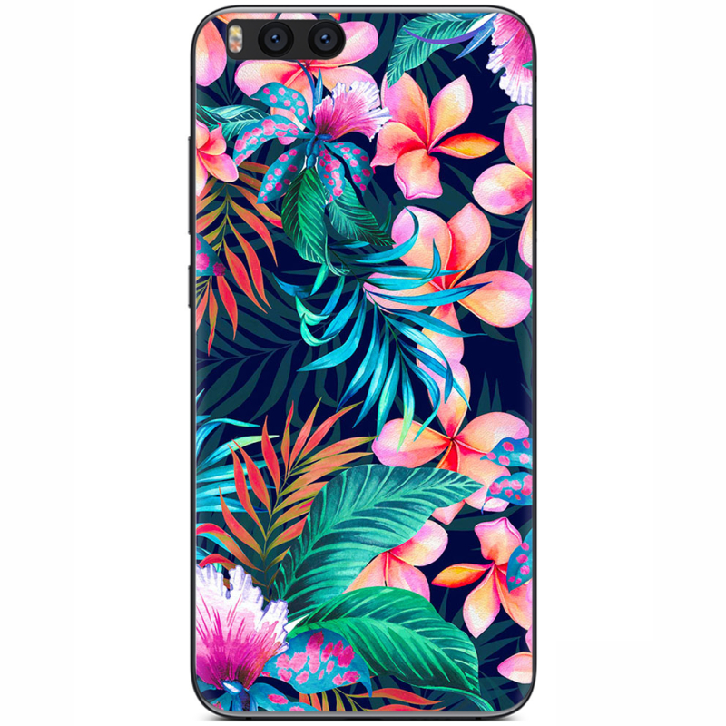 Чехол Uprint Xiaomi Mi Note 3 flowers in the tropics